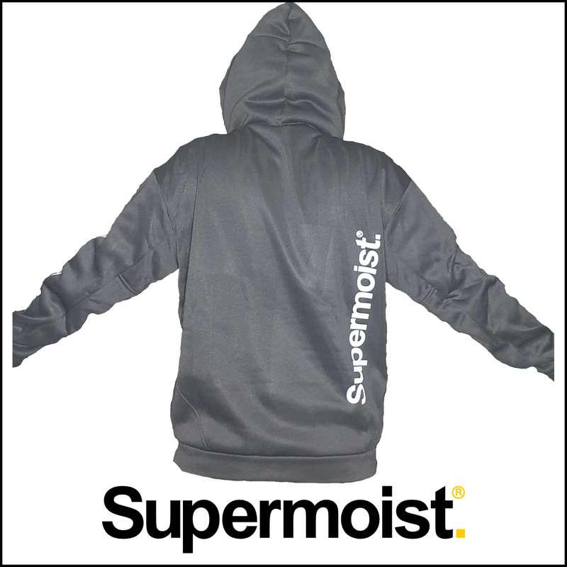 Supermoist Supermoist Cowel Neck Hoodie - Black | XL
