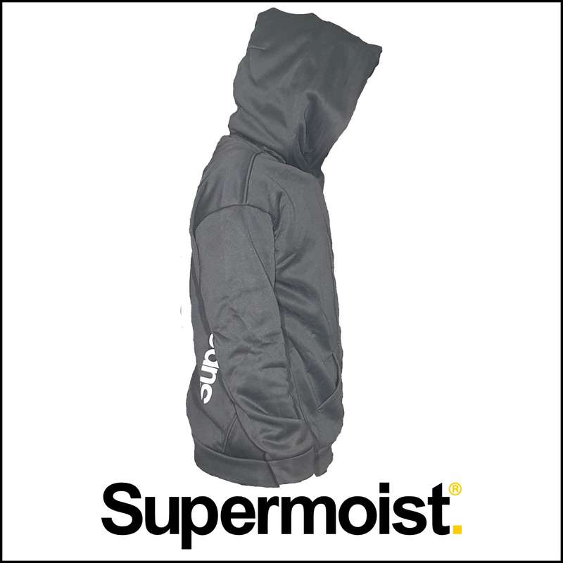 Supermoist Supermoist Cowel Neck Hoodie - Black | XL