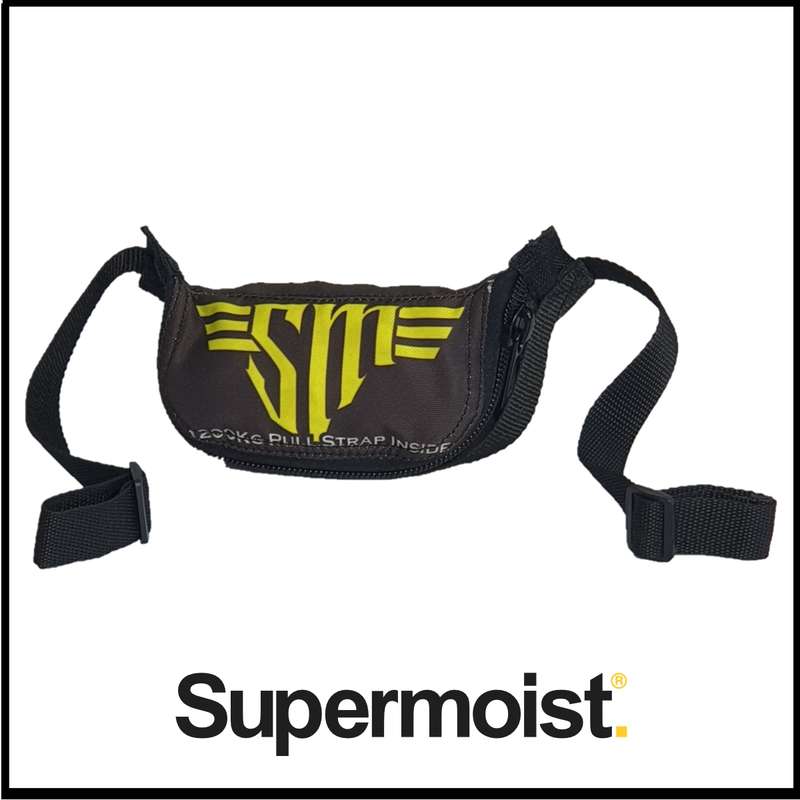 Supermoist Supermoist Enduro Pull/Tow Bag & Strap - 3m (600kg) Yellow - Grey