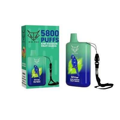 Big Fox Glitter Disposable Pods 5800 puffs 20mg