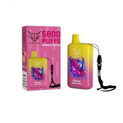 Big Fox Glitter Disposable Pods 5800 puffs 20mg