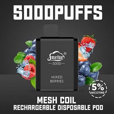 Smart Bar X Box 5000 Puffs