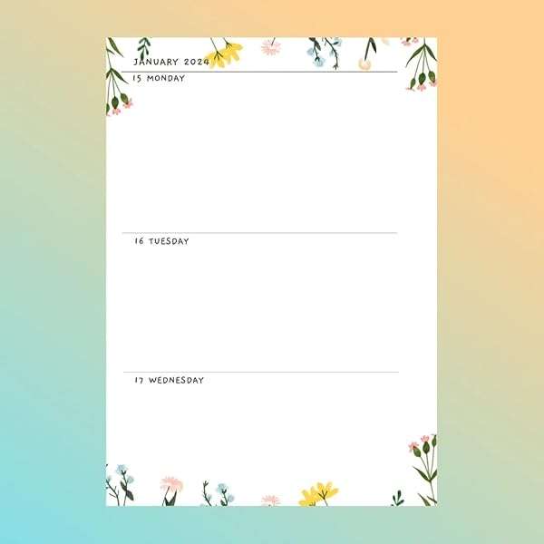 2025 Diary with Motivational Quotes and Inspirational Quotes Planner with Reflections on Wire Bou...
