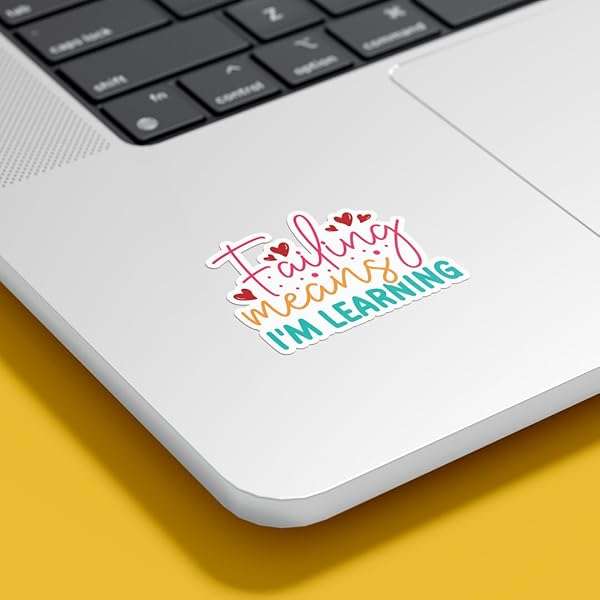Affirmation Stickers and Motivational Sticker Pack with Positive Journal Encouraging Quotes for S...