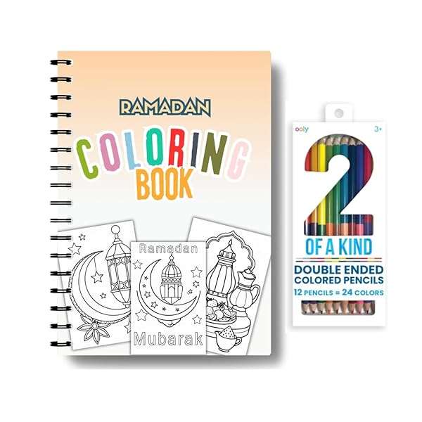 Ramadan Coloring Book for Adults and Islamic Kids