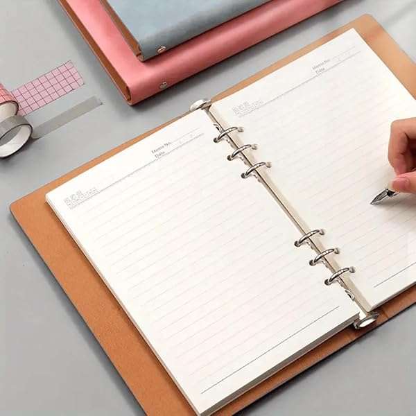 Refill Paper Notepaper Planner for 6 Hole Refillable Notebook Binder