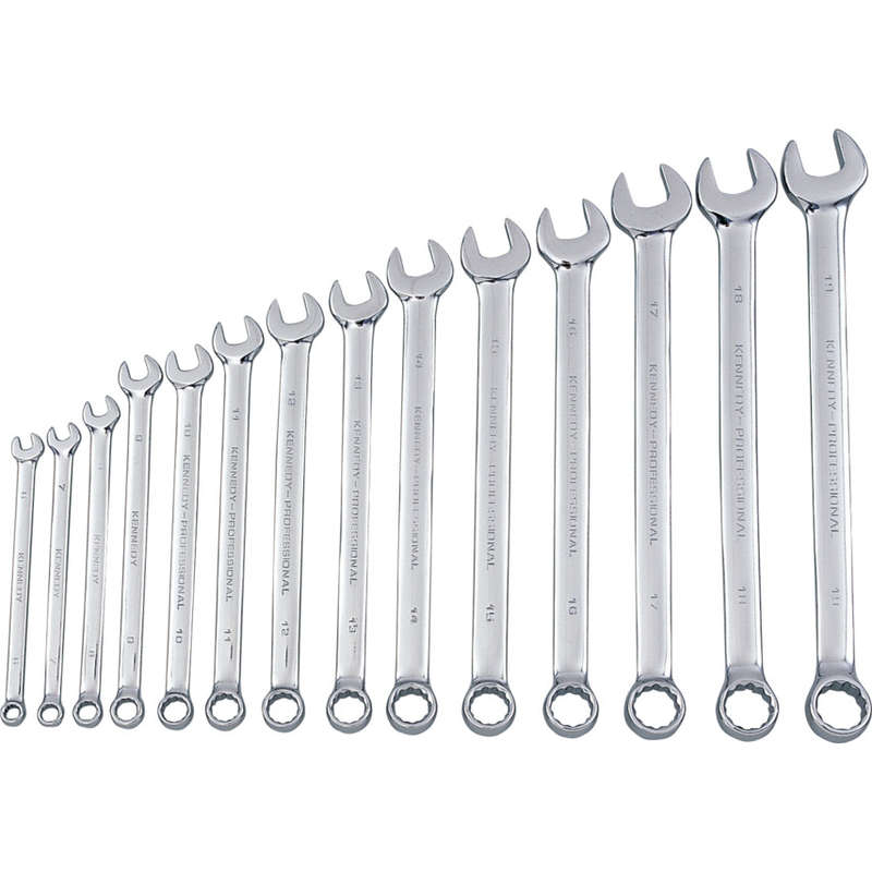 6-19MM Professional Combwrench Set 14-PCE