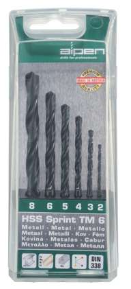 Hss Sprint Drill Bit Set 6 Piece 2 - 8MM