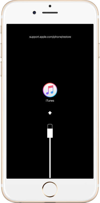 Image result for iphone 5s stuck in recovery mode with apple support contact