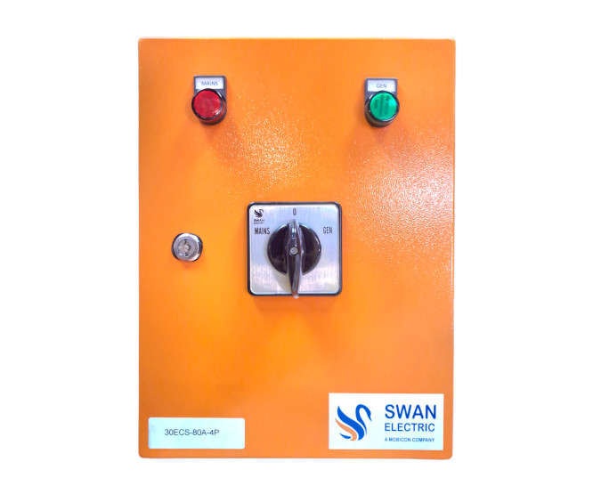 ENCLOSED CHANGE OVER SWITCH 160A 4P 30ECS-160A-4P