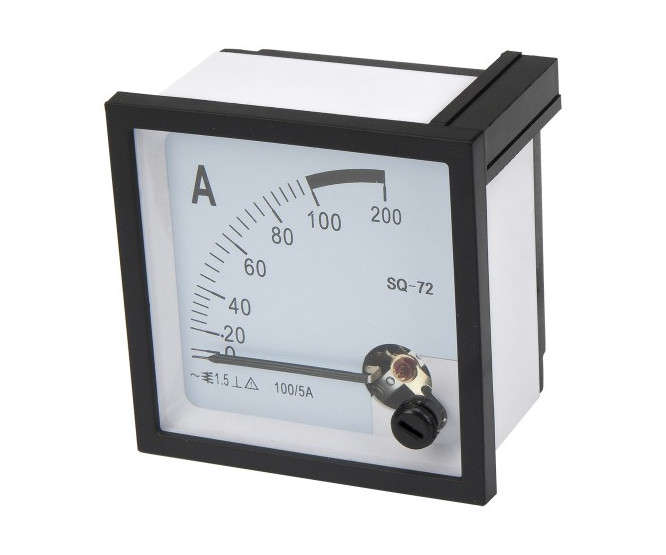 AMMETER CT 72SQ 100/5A AM-72-100/5A