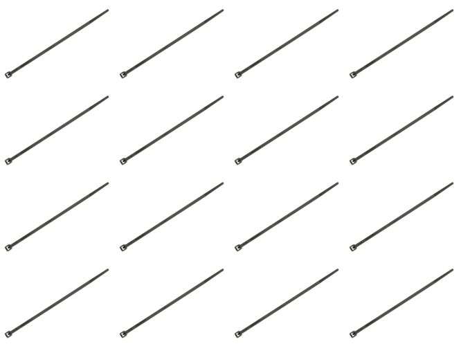 CABLE TIES 3.6x300 BLACK CA-3.6X300-BLK