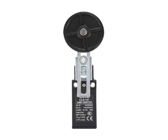 LIMIT SWITCH WITH LARGE PLASTIC ROLLER LEVER CLS-191