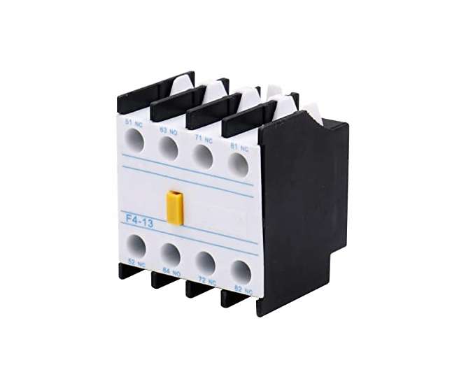 CONTACTOR AUX F4-13 1N/O 3N/C CO-AUX-F4-13