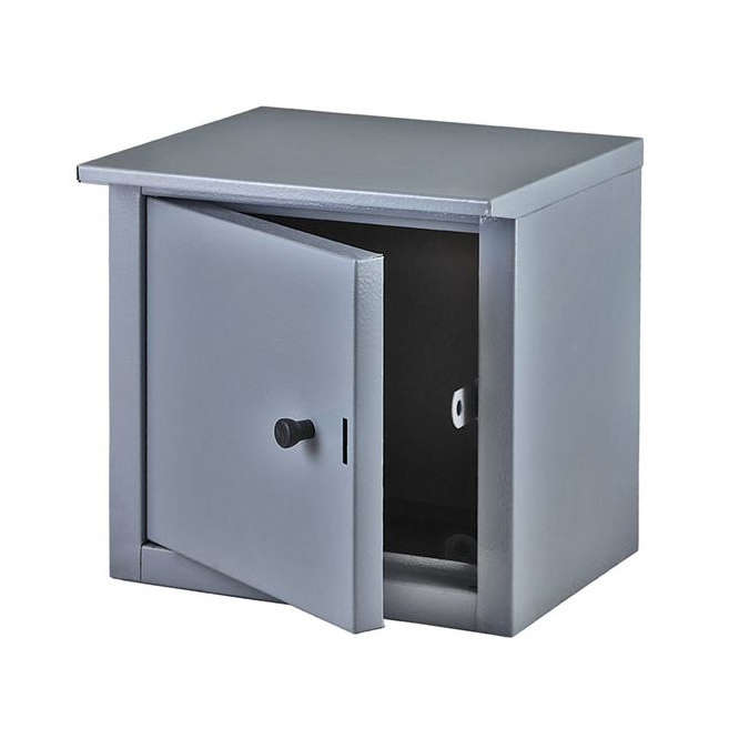 STEEL METER ENCLOSURE/BOX PTA GREY 18x18x9" / 450x450x225mm DB-PTA-181809-GRY