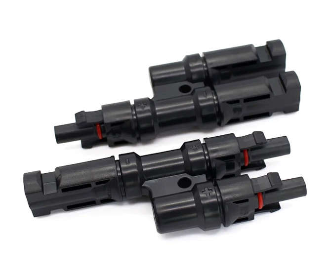 CONNECTOR MC4 BRANCH FEMALE/MALE DC-MC4-BRANCH-F/M