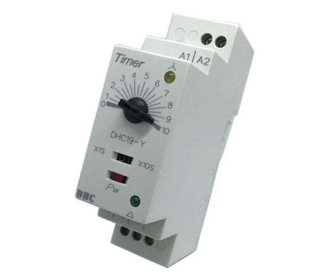 TIME RELAY STAR/DELTA 230V DIN TR-DHC19-Y