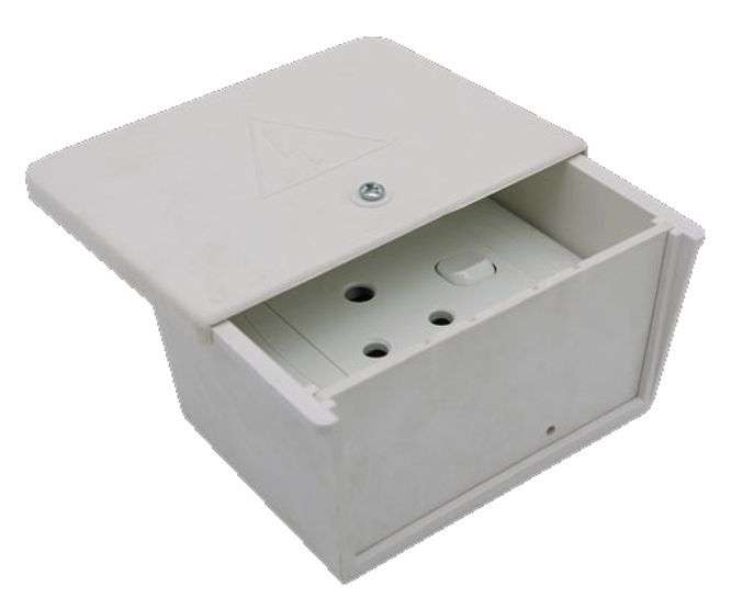 PLUG BOX EXT 4x2 SLIDE LID EH-J12-1P