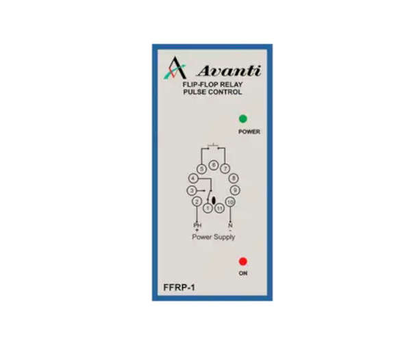 FLIP FLOP RELAY. PULSE CONTROLED - 2P 230V FFRP-2-230V