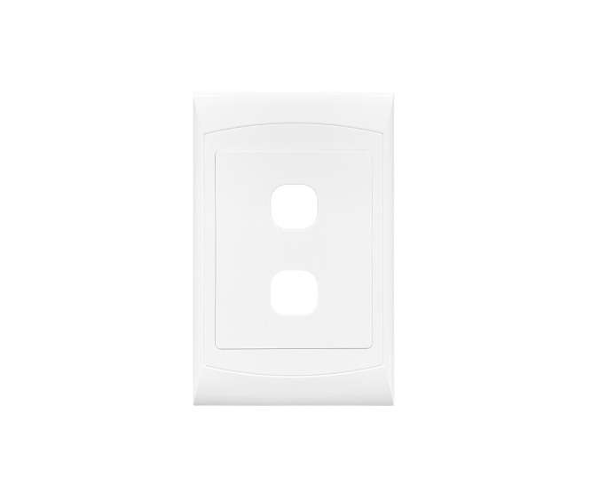 GRID PLATE 2 LEVER 2x4 GF-GP-G2002-2X4