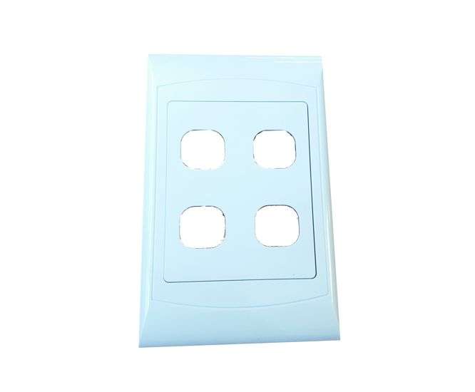 GRID PLATE 4 LEVER 2x4 GF-GP-G2004-2X4