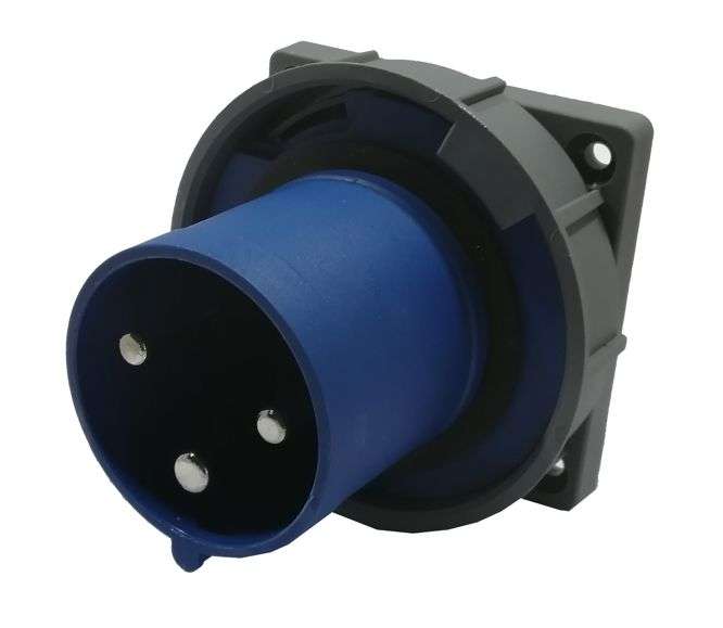 PLUG PANEL 63A 2P E 220V IP67 IPS-CE-6332
