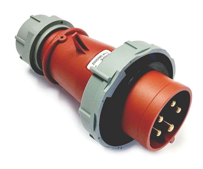 IN-LINE INDUSTRIAL PLUG 5P 6H 32A IP67 3P+N+E IPS-MN3502-32A-6