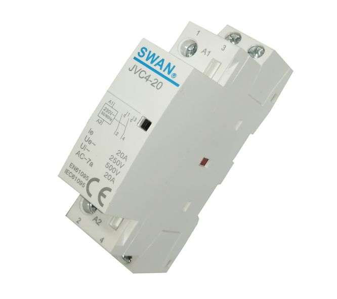 CONTACTOR 25A 230VAC 2NO CO-JVC2-20-25A