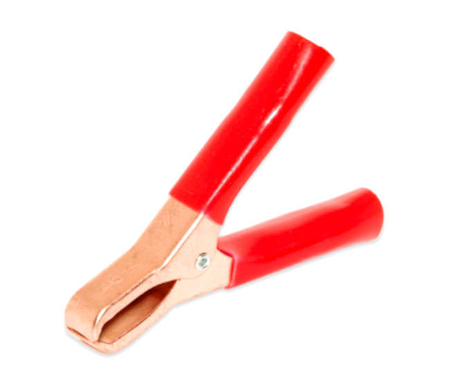 CLAMP BATTERY CLIP 50A 95mm RD K266C-RED
