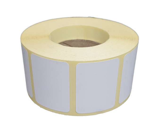 DIRECT THERMAL ADHESIVE WHITE LABEL 100x50mm 1K/RE LBWB10050
