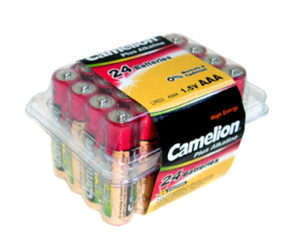 R03/AAA BATTERY 1.5V 24/PACK SUPER ALKALINE LR03-PB24