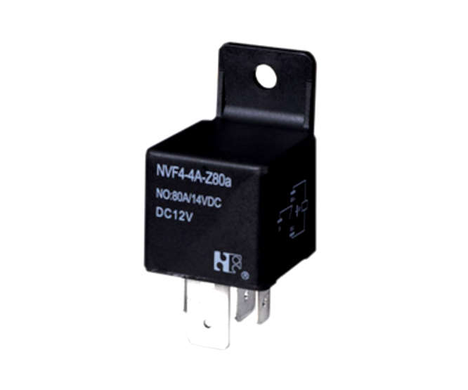 RELAY SPDT 40A 12VDC RECT 5PLU NVF4-4C-Z40a-12VDC