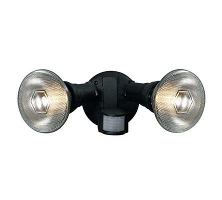 SPOTLIGHT WALL MOUNT + SENSOR 230V 80W IP44 PAR38-SENSOR