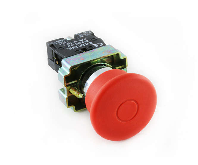 PUSH BUTTON PUSH PULL RESET N/C 40mm PB-ADP2-BT42