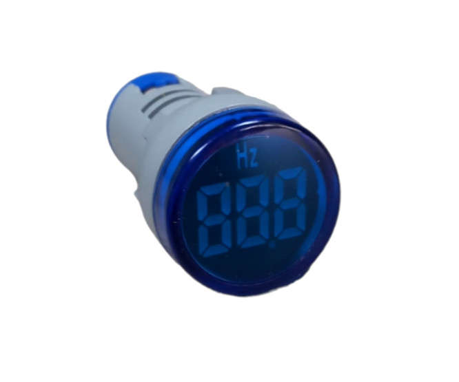 FREQUENCY PILOT LIGHT ROUND BLUE PL-FREQ-IND-ROU-B