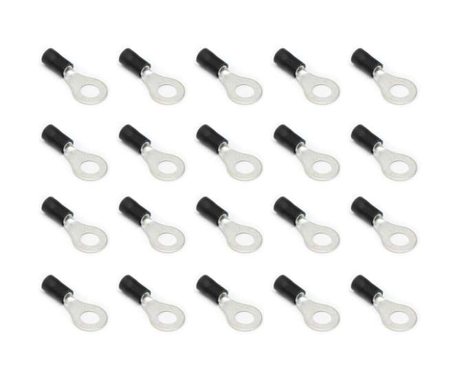 TERMINAL PRE-INSULATED RING LUG BLACK R=5.3mm 1K/BAG RV 3.5-5S