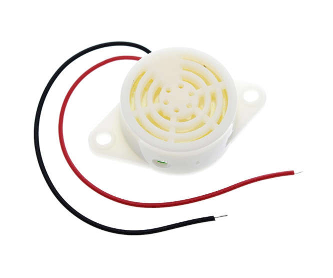 PIEZZO BUZZER 3V-24V D=30mm W/LEADS SELF DRIVEN SFM27-1