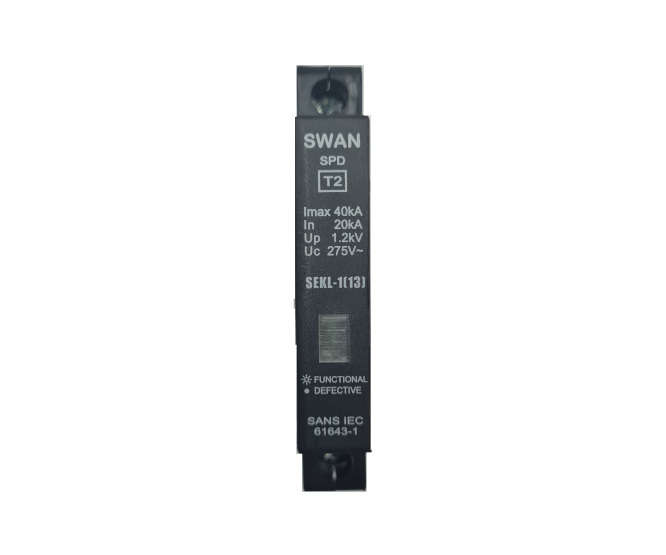 SAMITE SPD 1 POLE 13mm 20kA-40kA 275VA SEKL-1(13)-20kA