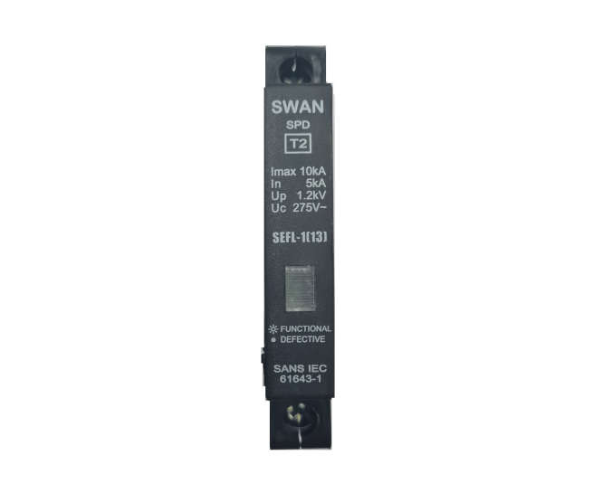 SAMITE SURGE ARRESTOR 1 POLE 13mm 5kA-10kA 275VAC SEFL-1(13)-5kA