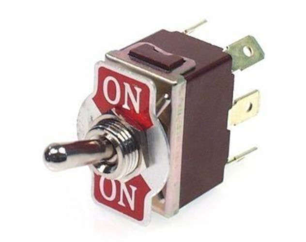 TOGGLE SWITCH ON/ON SPST 10A KN3C-102A