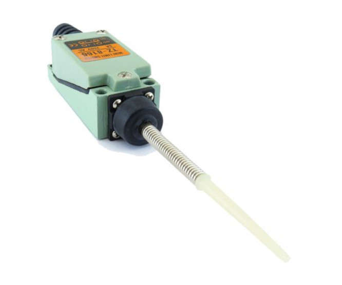 LIMIT SWITCH DPST NO+NC 5A 250VAC WITH PLASTIC ROD ON LEVER 56x21 LS-TZ-8166