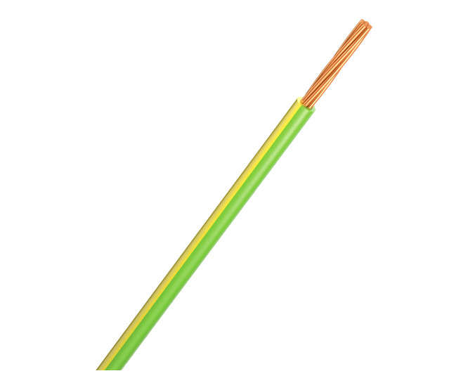 PANEL WIRE 16mm GREEN/YELLOW 100M/REEL WI-PANEL-16MM-G/Y