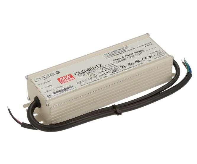 POWER SUPPLY LED DRIVER I=220 O=12V 5A CLG-60-12 *D*