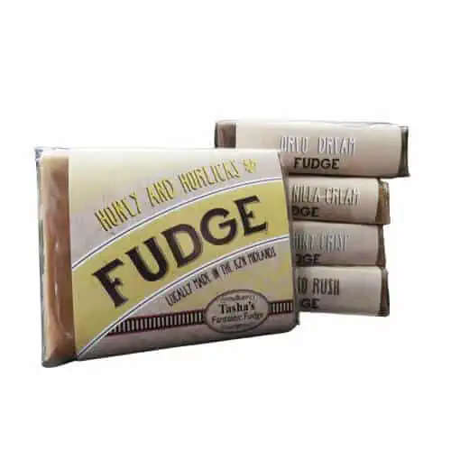 Tasha's Fantastic Fudge Vintage Half Bars - Double Cream Vanilla