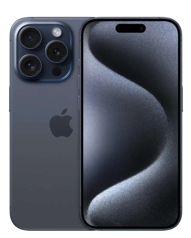 iPhone 15 Pro 256GB Blue Titanium