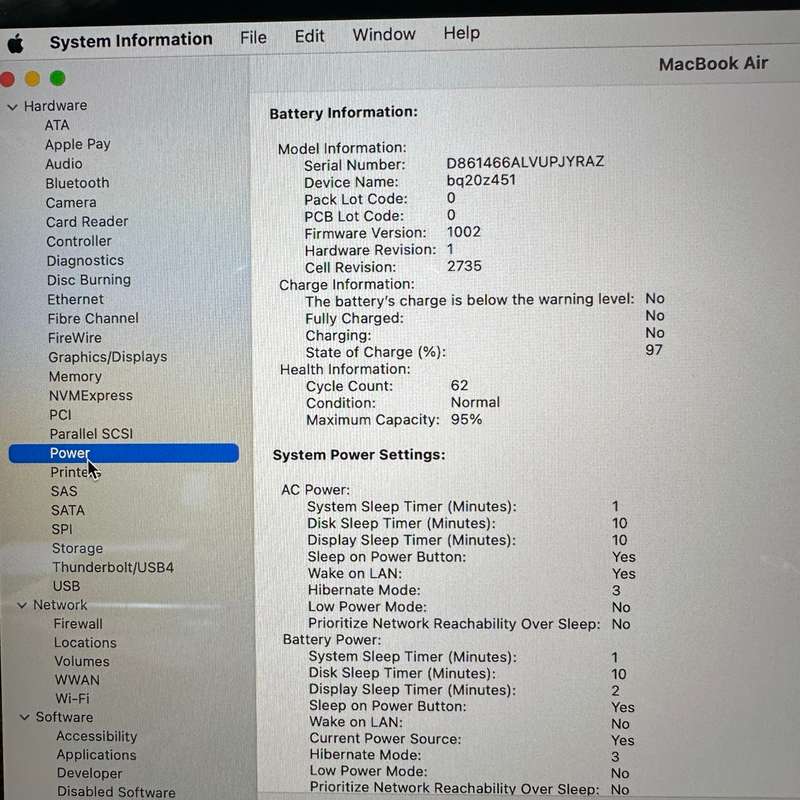 Macbook Air M1 13" 256GB Space Grey