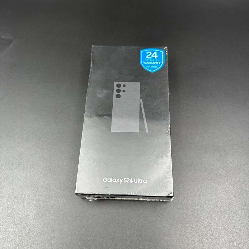 Samsung Galaxy S24 Ultra 256GB Titanium Black (Brand New / Sealed)