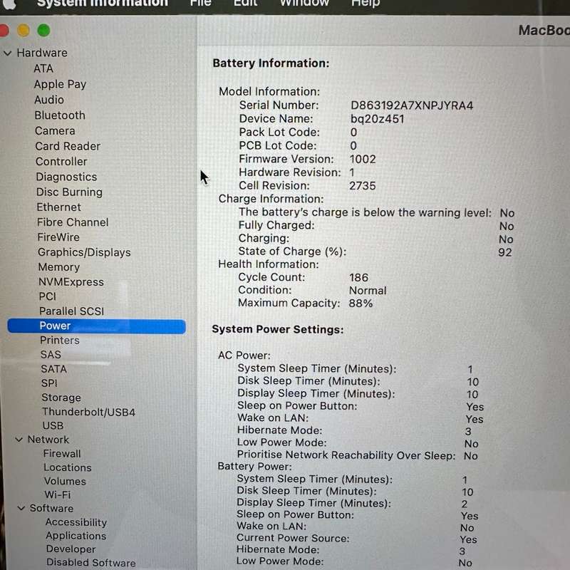 Macbook Air M1 256GB Silver