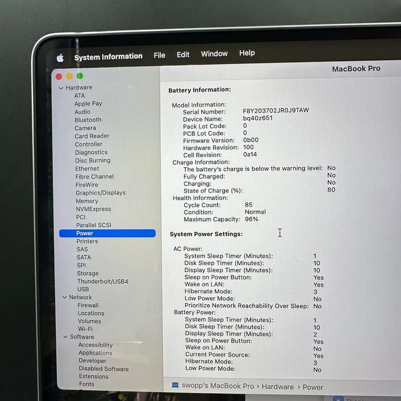 Macbook Pro 16" M1 Pro 512GB | 16GB Ram | Space Gray
