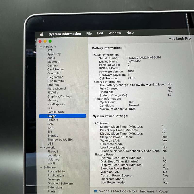 Macbook Pro 13" M2 256GB Space Grey